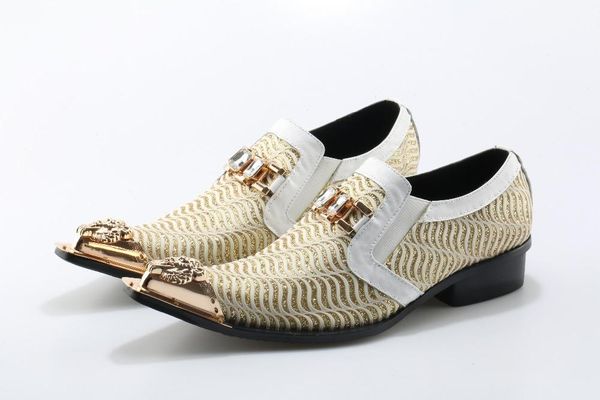 белый металл декор мужчины натуральная кожа oxfords скольжение на мужские свадебные платья обувь площади toe бизнес кожа для обуви flats, Black
белый металл декор мужчины натуральная кожа oxfords скольжение на мужские свадебные платья обувь площади toe бизнес кожа для обуви flats, Black