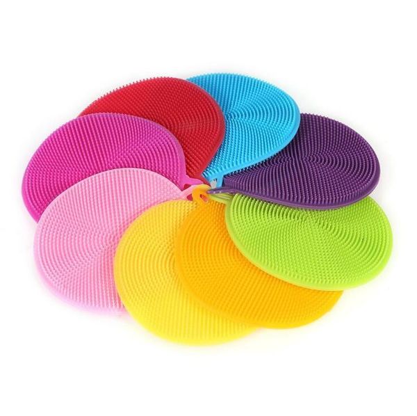 silicone bowl multifunction colorful magic pot brush scouring pad pan wash brushes kitchen cleaning tools dhd2390
silicone bowl multifunction colorful magic pot brush scouring pad pan wash brushes kitchen cleaning tools dhd2390