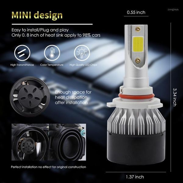 car headlights 1 pair 9006 9005 h1 h7 h11 cob led headlight lamp light bulbs conversion kit 80w 12000lm hid 6000k ip67 rated water1
car headlights 1 pair 9006 9005 h1 h7 h11 cob led headlight lamp light bulbs conversion kit 80w 12000lm hid 6000k ip67 rated water1