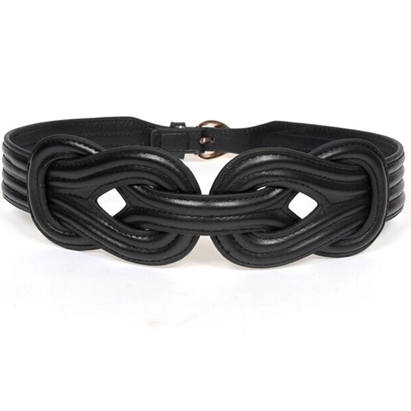 fashion elastic wide female bow leather joker black tension women belt waist sealing y200501, Black;brown
fashion elastic wide female bow leather joker black tension women belt waist sealing y200501, Black;brown