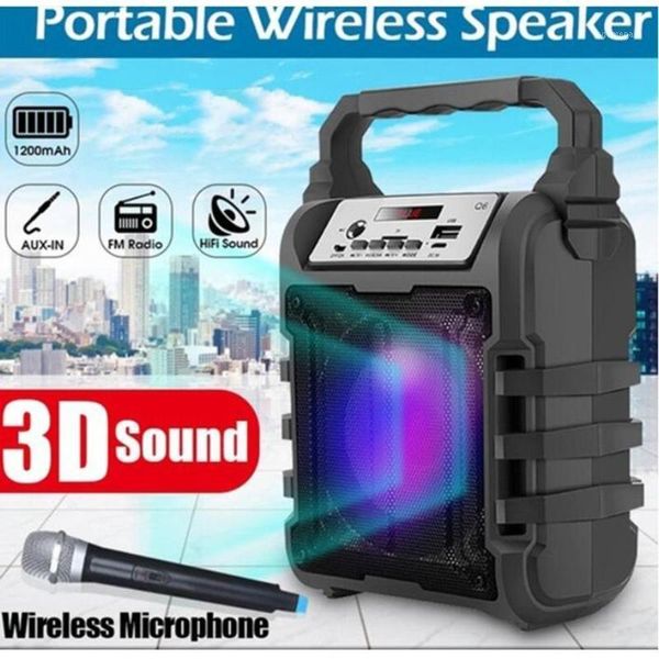 wireless bluetooth speaker subwoofer led light 3d surround audio hd bass column loudspeaker with wired microphone fm tf card1
wireless bluetooth speaker subwoofer led light 3d surround audio hd bass column loudspeaker with wired microphone fm tf card1