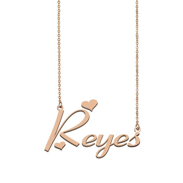 reyes name necklace custom nameplate pendant for women girls birthday gift kids friends jewelry 18k gold plated stainless steel, Silver
reyes name necklace custom nameplate pendant for women girls birthday gift kids friends jewelry 18k gold plated stainless steel, Silver