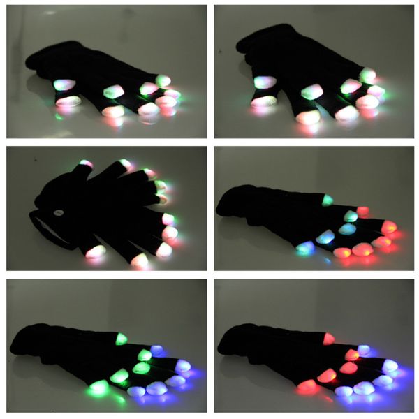 colorful dj led flashlight spark shine entertainment tool clap hand knitting gloves yc2107
colorful dj led flashlight spark shine entertainment tool clap hand knitting gloves yc2107