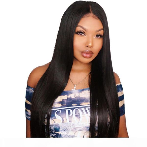 360 lace frontal wig 360 lace front human hair wigs with baby hair brazilian straight wig 150% denisty remy hair, Black;brown
360 lace frontal wig 360 lace front human hair wigs with baby hair brazilian straight wig 150% denisty remy hair, Black;brown