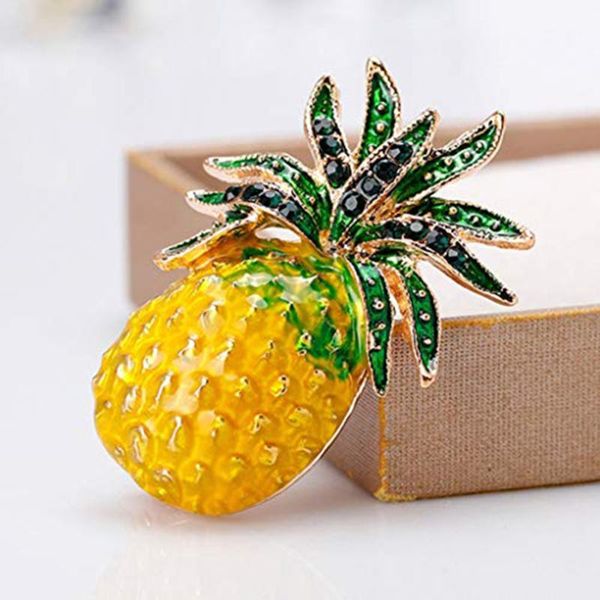 pins, brooches women brooch summer style fashion fruits small fresh oil dripping pineapple pins 1, Gray 
pins, brooches women brooch summer style fashion fruits small fresh oil dripping pineapple pins 1, Gray