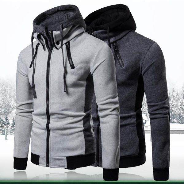 men's hoodie casual solid long sleeve mens turtleneck hoodies slim zipper hooded cardigan sweatshirt male hoody sweat kg-51, Black
men's hoodie casual solid long sleeve mens turtleneck hoodies slim zipper hooded cardigan sweatshirt male hoody sweat kg-51, Black