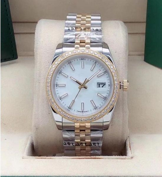 fashion mens womens watch mechanical automatic 31mm 36mm diamond bezel sapphire ladies dress watches stainless steel bracelet waterproof wri, Slivery;brown
fashion mens womens watch mechanical automatic 31mm 36mm diamond bezel sapphire ladies dress watches stainless steel bracelet waterproof wri, Slivery;brown