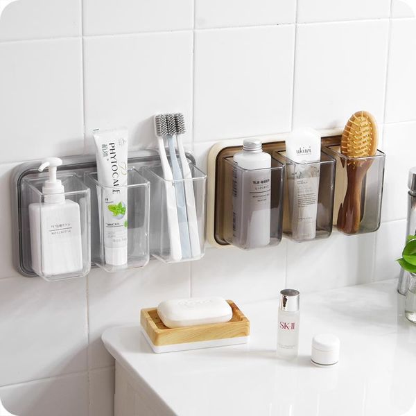 1pcs household wall-mounted plastic storage box bathroom cosmetic storage box kitchen tableware rack
1pcs household wall-mounted plastic storage box bathroom cosmetic storage box kitchen tableware rack