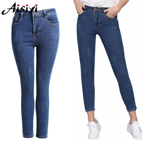 women's jeans mom female high waist skinny denim for woman slim ankle length ripped women pencil pants spring, Blue
women's jeans mom female high waist skinny denim for woman slim ankle length ripped women pencil pants spring, Blue