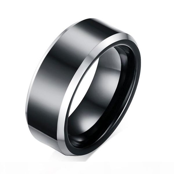 8mm men simple classic couple ring women black color tungsten wedding ring jewelry engagement anniversary party, Slivery;golden
8mm men simple classic couple ring women black color tungsten wedding ring jewelry engagement anniversary party, Slivery;golden
