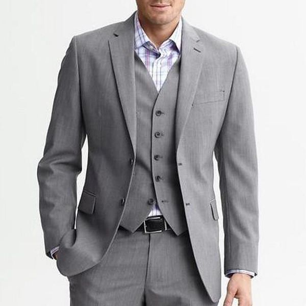 men's suits & blazers gray slim fit men for wedding groom wear tuxedos 3 piece male set suit jacket vest pants prom latest style, White;black
men's suits & blazers gray slim fit men for wedding groom wear tuxedos 3 piece male set suit jacket vest pants prom latest style, White;black