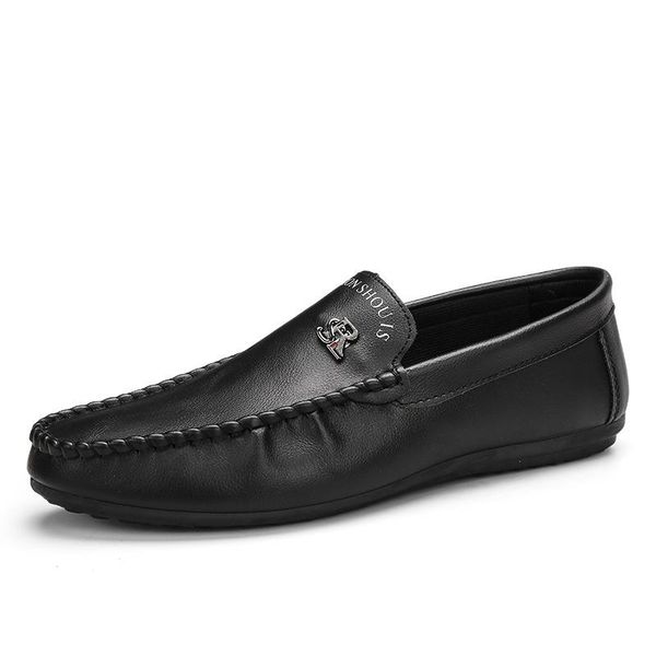 new leather shoes men flats oxfords shoes man's design causal loafers slip on soft leather sneakers men driving shoe, Black
new leather shoes men flats oxfords shoes man's design causal loafers slip on soft leather sneakers men driving shoe, Black