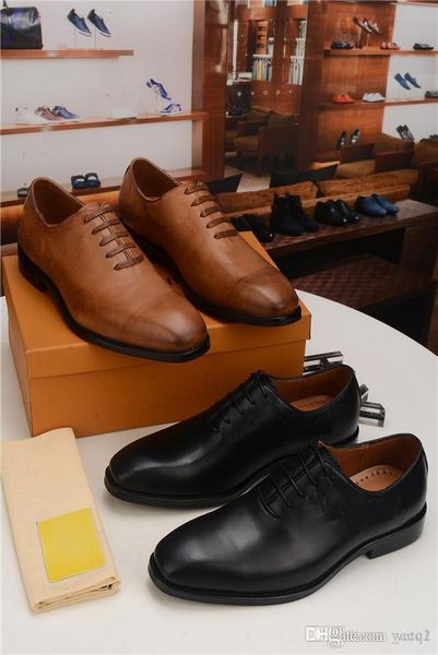 sp mens designer formal shoe genuine leather oxford shoes for men italian 2020 dress shoes wedding shoes laces leather brogue 33, Black
sp mens designer formal shoe genuine leather oxford shoes for men italian 2020 dress shoes wedding shoes laces leather brogue 33, Black