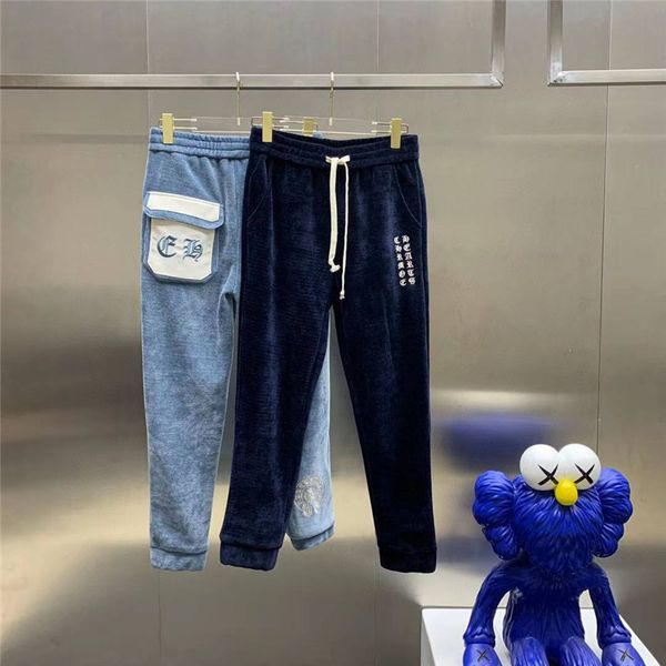 21ss winter new ch crosin sanskrit big horseshoe corduroy casual pants for men and women, Black
21ss winter new ch crosin sanskrit big horseshoe corduroy casual pants for men and women, Black