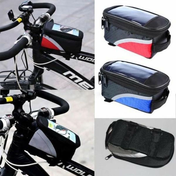 17.5cmx10cmx7.5cm waterproof touch screen bicycle bags cycling bike front frame bag tube pouch mobile phone storage bag
17.5cmx10cmx7.5cm waterproof touch screen bicycle bags cycling bike front frame bag tube pouch mobile phone storage bag