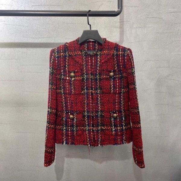 2020 wiinner new women red plaid tweed jacket coat for ladies fashion clothes coat ddxgz2 8.271, Black;brown
2020 wiinner new women red plaid tweed jacket coat for ladies fashion clothes coat ddxgz2 8.271, Black;brown