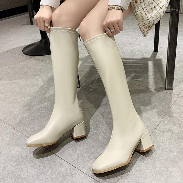 rimocy fashion beige slim boots women vintage square toe heels riding boots 2020 new waterpoof non-slip pu leather shoes woman1, Black
rimocy fashion beige slim boots women vintage square toe heels riding boots 2020 new waterpoof non-slip pu leather shoes woman1, Black