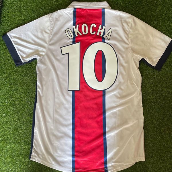 1998/99 retro soccer jerseys okocha 10 ronaldinho 21 simone 1999 football shirt kit camisea de classic futebol jersey camiseta thailand shir, Black;yellow
1998/99 retro soccer jerseys okocha 10 ronaldinho 21 simone 1999 football shirt kit camisea de classic futebol jersey camiseta thailand shir, Black;yellow