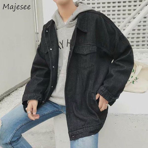 men jacket denim black korean leisure loose plus size harajuku street-wear mens jackets vintage bf stylish ulzzang clothes chic, Black;brown
men jacket denim black korean leisure loose plus size harajuku street-wear mens jackets vintage bf stylish ulzzang clothes chic, Black;brown