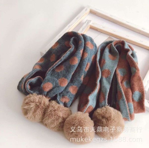 winter big ball personali autumn dot and color matching children's scarf cover warm baby knitting wool neck ki68, Red;brown
winter big ball personali autumn dot and color matching children's scarf cover warm baby knitting wool neck ki68, Red;brown