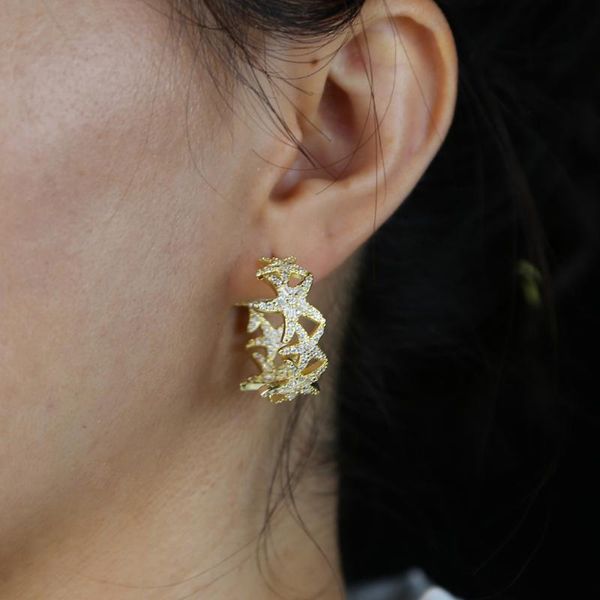 hoop & huggie 2021 lovely earring for women girls bead star earrings gold silver color small oorbellen gifts, Golden;silver
hoop & huggie 2021 lovely earring for women girls bead star earrings gold silver color small oorbellen gifts, Golden;silver