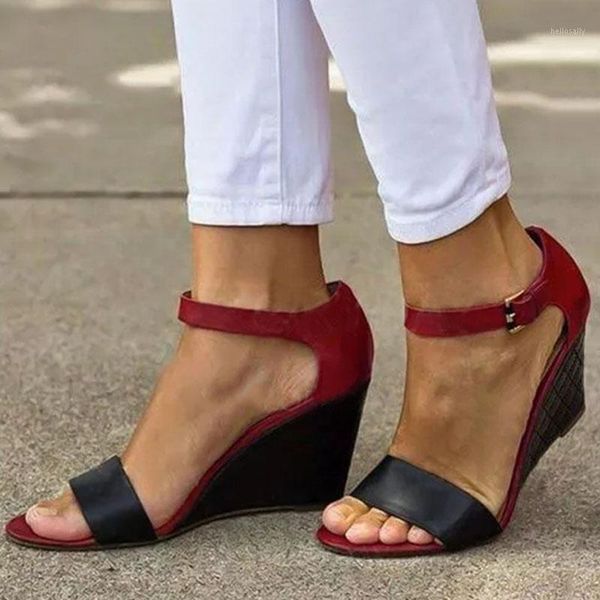 new wedges sandals women gladiator high heels open toe ladies shoes summer ankle strap mix color roman sandals zapatos de mujer1, Black
new wedges sandals women gladiator high heels open toe ladies shoes summer ankle strap mix color roman sandals zapatos de mujer1, Black