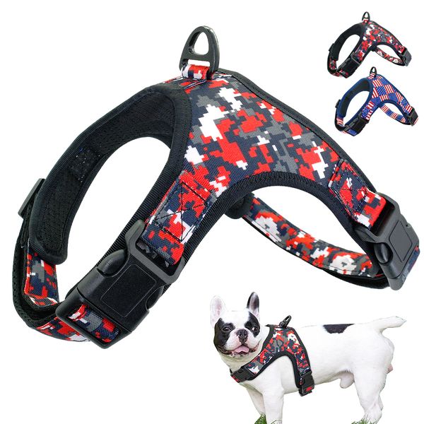 nylon harness adjustable mesh vest small and medium sized dog training husky pet bulldog supplies
nylon harness adjustable mesh vest small and medium sized dog training husky pet bulldog supplies