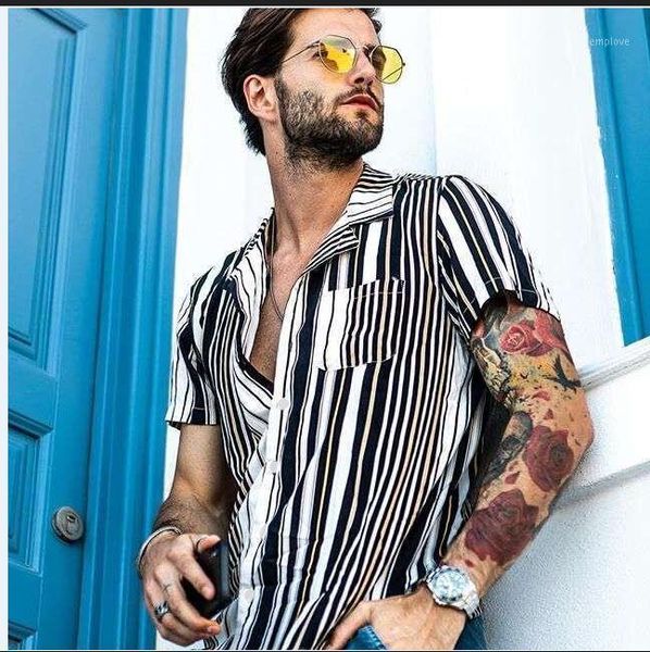 men hawaiian shirt floral beach striped slim party summer holiday fancy shirts male male short sleeve summer casual tee1, White;black
men hawaiian shirt floral beach striped slim party summer holiday fancy shirts male male short sleeve summer casual tee1, White;black
