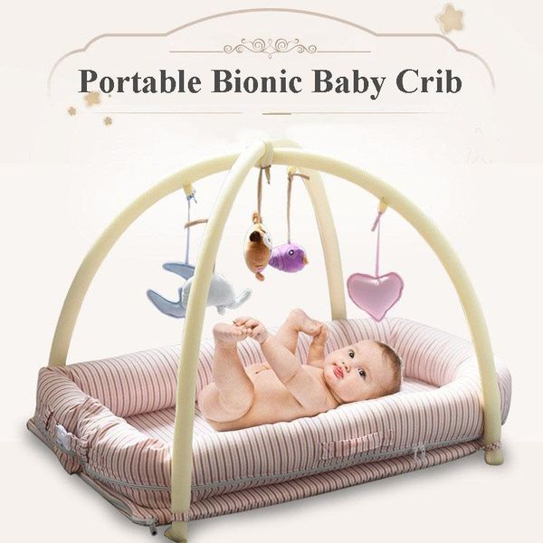 baby cribs portable bionic crib infant cotton game bed coax sleeping travel beds with bracket small cartoon toys combo infants
baby cribs portable bionic crib infant cotton game bed coax sleeping travel beds with bracket small cartoon toys combo infants