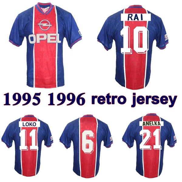 1995 1996 retro soccer jersey okocha djorkaeff loko rai 95 96 anelka home away vintage classic old football shirt, Black;yellow
1995 1996 retro soccer jersey okocha djorkaeff loko rai 95 96 anelka home away vintage classic old football shirt, Black;yellow