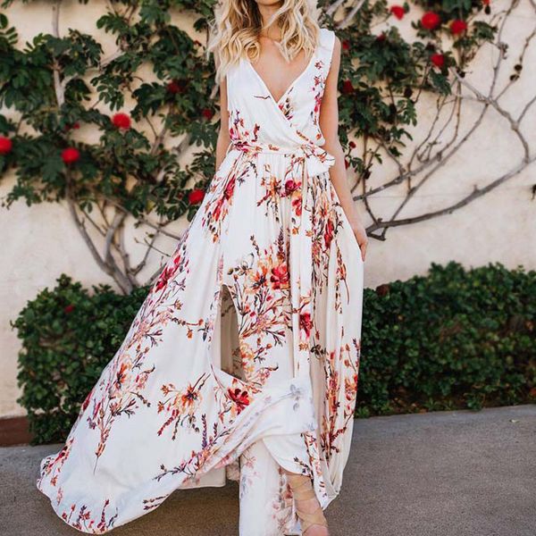2020 summer boho maxi dress floor length print flower dress beach chiffon long v neck dress a line women elegant party, Black;gray
2020 summer boho maxi dress floor length print flower dress beach chiffon long v neck dress a line women elegant party, Black;gray
