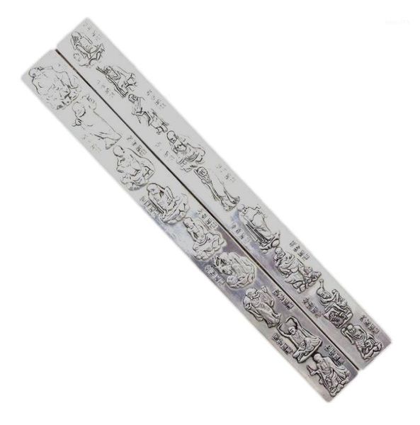 laojunlu imitation antique solid town ruler white copper four treasures calligraphy paperweight, number 11
laojunlu imitation antique solid town ruler white copper four treasures calligraphy paperweight, number 11