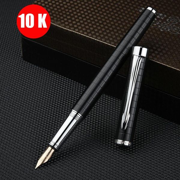 10k fountain pen for writing business signature pen dolma kalem caneta stationery office school with gift box 1051
10k fountain pen for writing business signature pen dolma kalem caneta stationery office school with gift box 1051