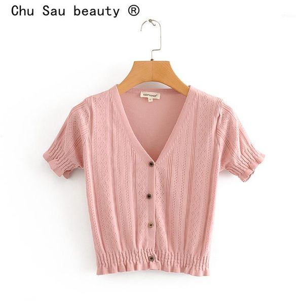 women's knits & tees chu sau beauty blogger fashion solid knit cardigans women casual chic spring autumn v-neck single-breasted short, White
women's knits & tees chu sau beauty blogger fashion solid knit cardigans women casual chic spring autumn v-neck single-breasted short, White