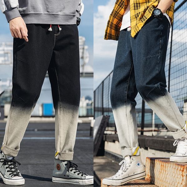 4g8ou 2020 new jeans new tube straight jeans korean fashion gradient loose casual 2020 men's tube men's overalls straight overalls, Blue
4g8ou 2020 new jeans new tube straight jeans korean fashion gradient loose casual 2020 men's tube men's overalls straight overalls, Blue