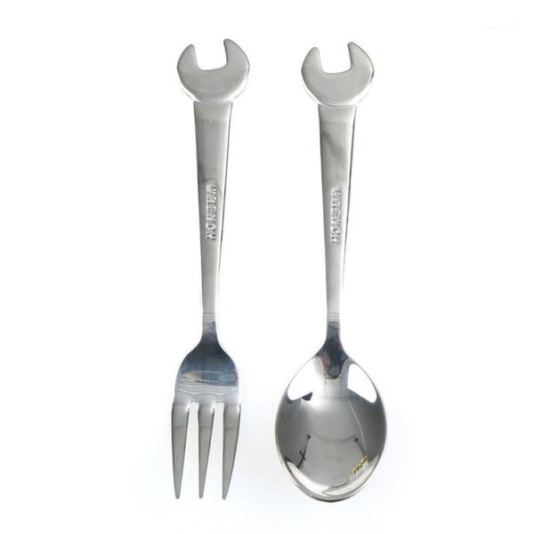 1pc creative wrench shape tableware home kitchen stainless steel fork spoon gift fruit dessrt salad forks cutlery1
1pc creative wrench shape tableware home kitchen stainless steel fork spoon gift fruit dessrt salad forks cutlery1