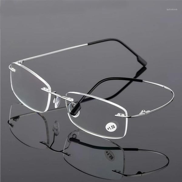 nonor men reading glasses tr90 memory titanium rimless reading glasses men&women presbyopic eyeglasses +1.0 +1.5 +2.0 +2.5 +3.01, White;black
nonor men reading glasses tr90 memory titanium rimless reading glasses men&women presbyopic eyeglasses +1.0 +1.5 +2.0 +2.5 +3.01, White;black