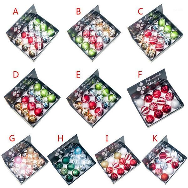12pcs 8cm christmas balls party baubles xmas tree decoration hanging ornament xmas home party decor new year gift 634e1
12pcs 8cm christmas balls party baubles xmas tree decoration hanging ornament xmas home party decor new year gift 634e1