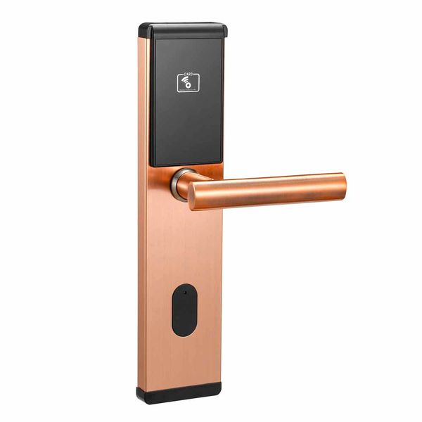 Hotel Door Lock System Stainless Steel Intelligent RFID Digital Card Key Unlock Intelligent Fingerprint entrance control system
Hotel Door Lock System Stainless Steel Intelligent RFID Digital Card Key Unlock Intelligent Fingerprint entrance control system