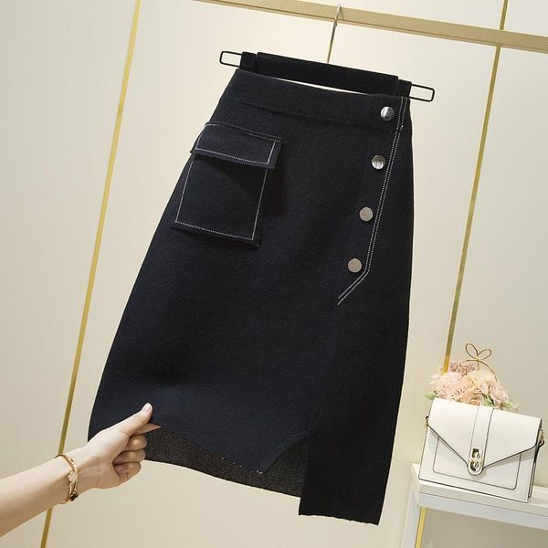 skirts before split knitting 2021 autumn and winter irregular long step fashion bag hip skirt show thin, Black
skirts before split knitting 2021 autumn and winter irregular long step fashion bag hip skirt show thin, Black