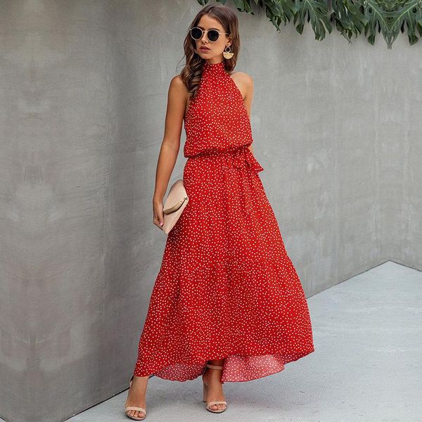casual dresses 2021 fashion summer halter print dress women sleeveless cotton lace up long streetwear, Black;gray
casual dresses 2021 fashion summer halter print dress women sleeveless cotton lace up long streetwear, Black;gray