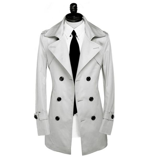 men's trench coats mens grey fashion spring autumn man middle length coat men clothes double breasted overcoat lapel plus size s - 9xl, Tan;black
men's trench coats mens grey fashion spring autumn man middle length coat men clothes double breasted overcoat lapel plus size s - 9xl, Tan;black