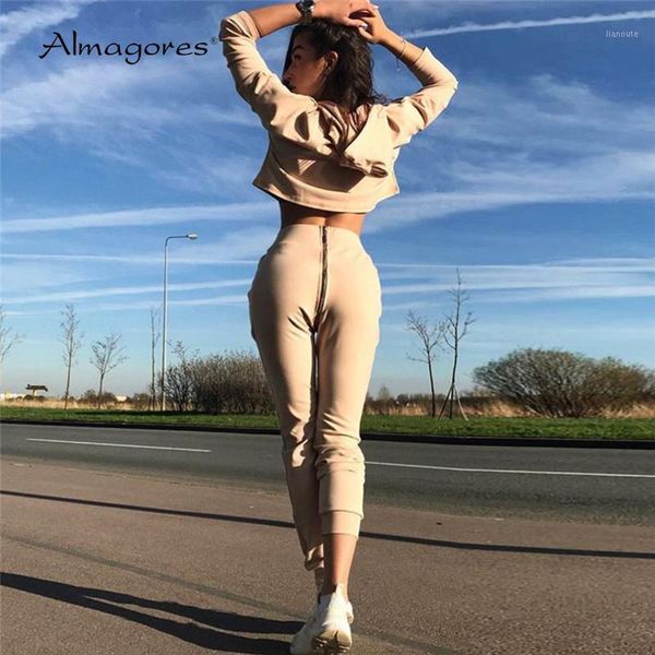autumn 2 pieces sets tracksuit women hooded long sleeve hoodies sweatshirt zipper pants 2018 fashion high waist workout suits1, Gray
autumn 2 pieces sets tracksuit women hooded long sleeve hoodies sweatshirt zipper pants 2018 fashion high waist workout suits1, Gray