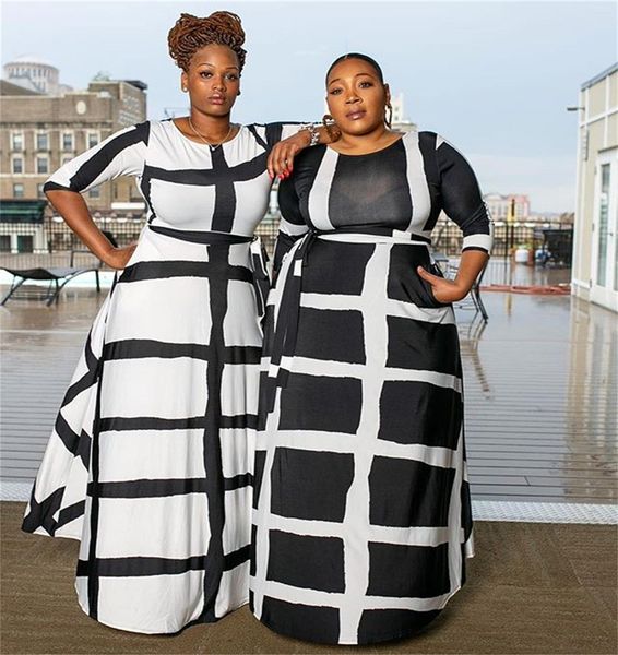 casual plus size 2021 women dress elegant office lady long maxi dresses robe autumn african femme vestiods long maxi dresses, Black;gray
casual plus size 2021 women dress elegant office lady long maxi dresses robe autumn african femme vestiods long maxi dresses, Black;gray