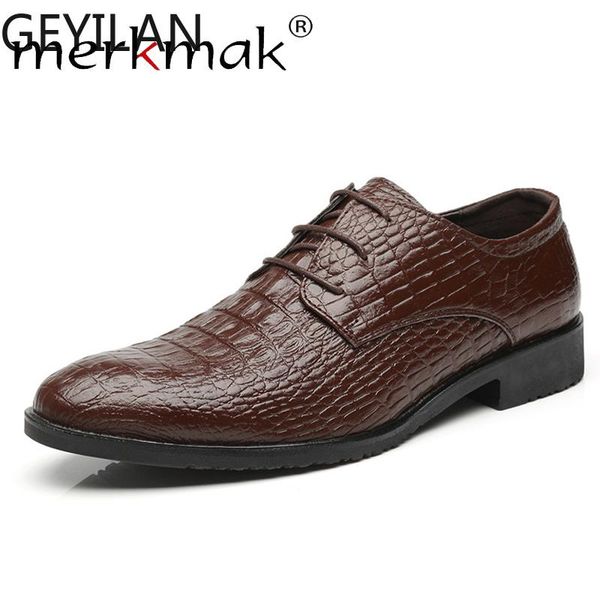 2020 autumn classic crocodile pattern men leather shoes soft business pointed toe formal leather dress shoes flat man, Black
2020 autumn classic crocodile pattern men leather shoes soft business pointed toe formal leather dress shoes flat man, Black