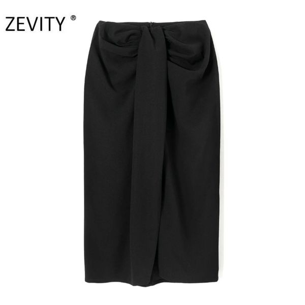 zevity women fashion black white color knotted split casual slim a line skirt faldas mujer ladies chic back zipper skirts qun687 q1209
zevity women fashion black white color knotted split casual slim a line skirt faldas mujer ladies chic back zipper skirts qun687 q1209