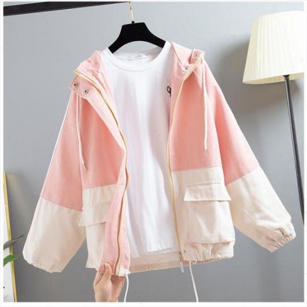 2021 women casual jacket casaco feminino spring long sleeve hooded coats ladies vintage patchwork harajuku bomber outerwear, Black;brown
2021 women casual jacket casaco feminino spring long sleeve hooded coats ladies vintage patchwork harajuku bomber outerwear, Black;brown