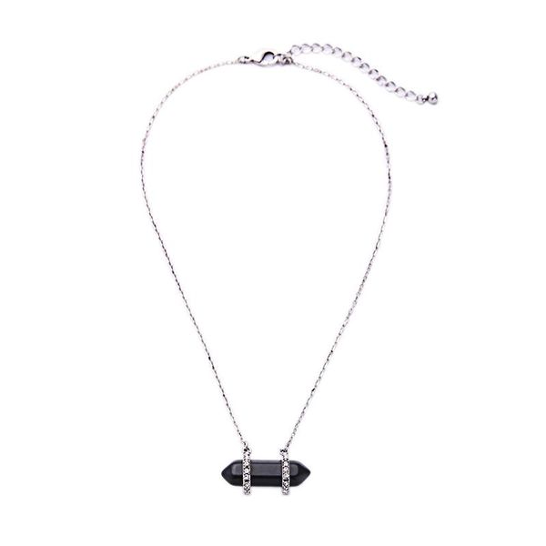 pendant necklaces black artificial stone necklace concise thin chain antique silver color 2021 rock style
pendant necklaces black artificial stone necklace concise thin chain antique silver color 2021 rock style