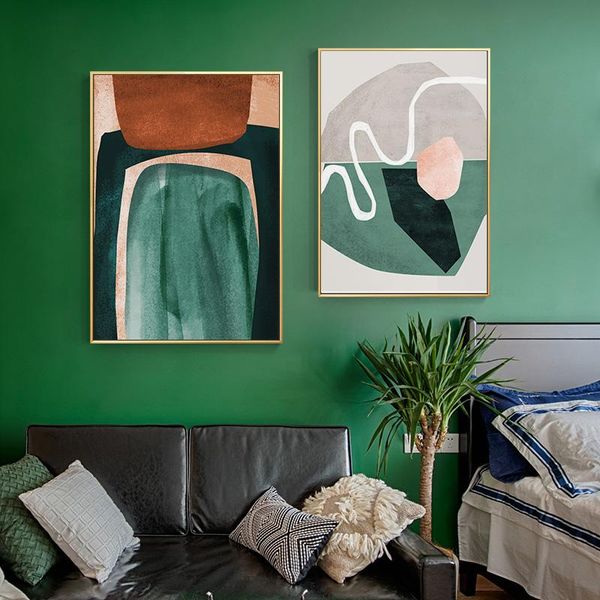 paintings abstract geometric canvas painting posters prints minimalist green wall art pictures for living room bedroom aisle studio
paintings abstract geometric canvas painting posters prints minimalist green wall art pictures for living room bedroom aisle studio