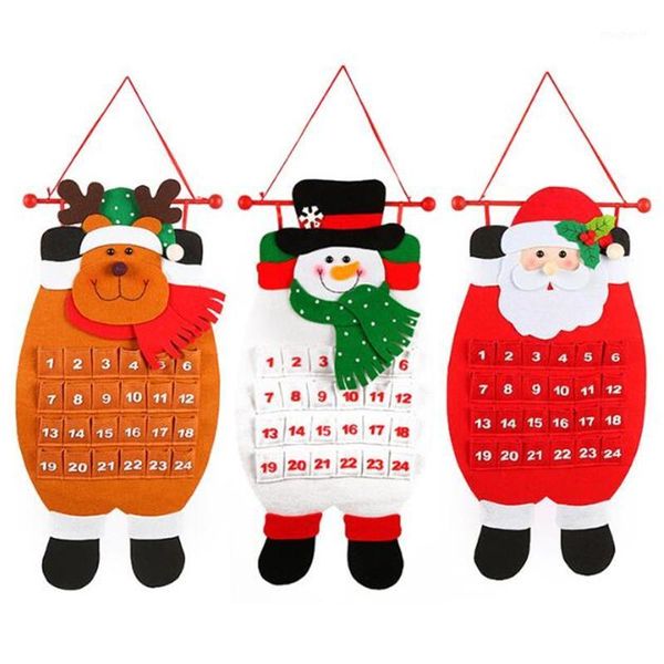 1pc christmas decorations for home santa claus/snowman/elk craft christmas advent calendar for hanging decor1
1pc christmas decorations for home santa claus/snowman/elk craft christmas advent calendar for hanging decor1